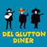 DEL GLUTTON DINER デルグルトンダイナーのロゴ
