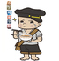 らぅ麺 ガラ喰楽学校 ガラクタガッコウのロゴ