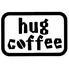 hugcoffee ハグコーヒー 紺屋町店のロゴ