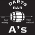 Darts Bar A's ダーツバー エース 神楽坂店のロゴ
