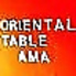 オリエンタルテーブルアマ oriental table AMA 早稲田店のロゴ