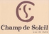 Champ de soleil シャン ドゥ ソレイユのロゴ